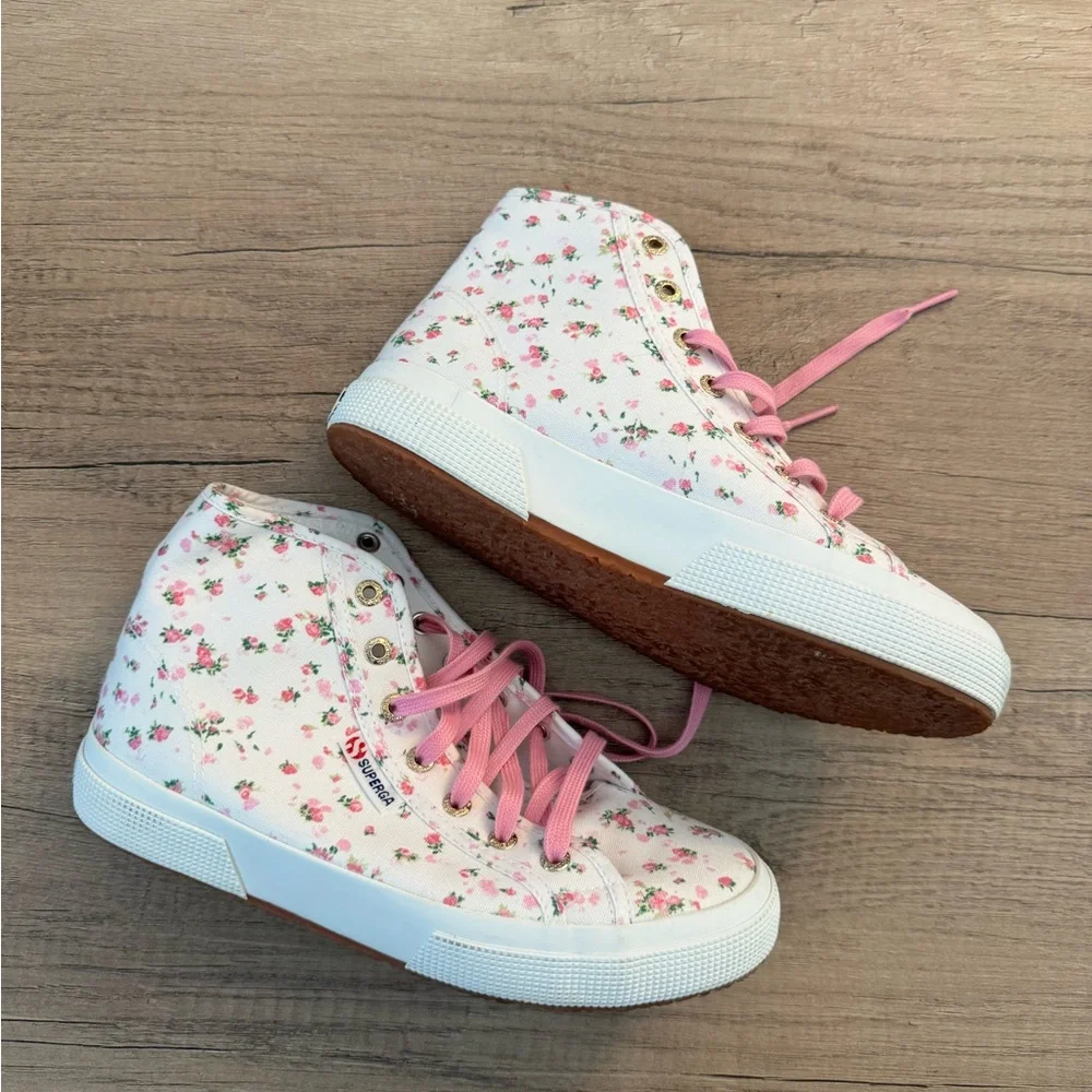 Superga Floral Patterned Sneakers - Picture 3 of 5